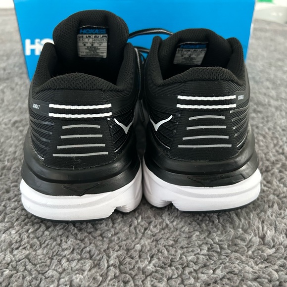 NEW Hoka One One Black Athletic Shoes - Picture 4 of 6
